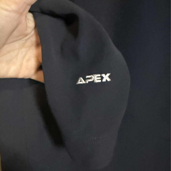 The North Face Kids Apex Softshell Jacket Black Size Small Unisex Warm Layering - Picture 8 of 9